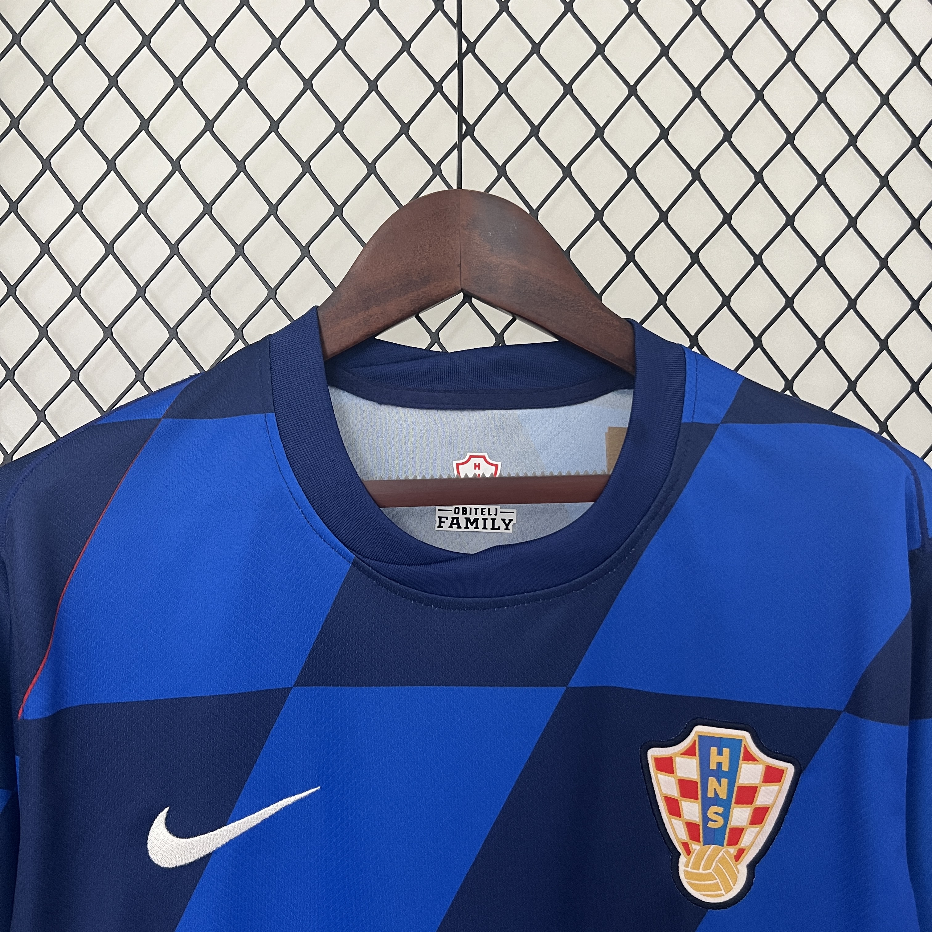 SIUjerseys-Croatia 2024 Away Stadium Jersey - Fans Version