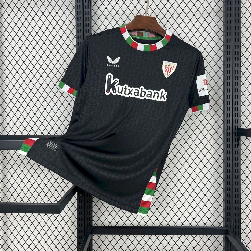 ManixJersey.com | Athletic Bilbao 24-25 Fourth Jersey - Fans Version -Customize Name, Number and Patch | Worldwide Shipping