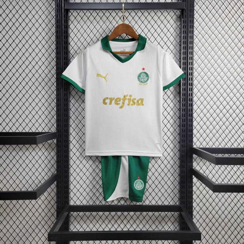 SIUjerseys-Palmeiras 2024 Away Stadium Kids Kit