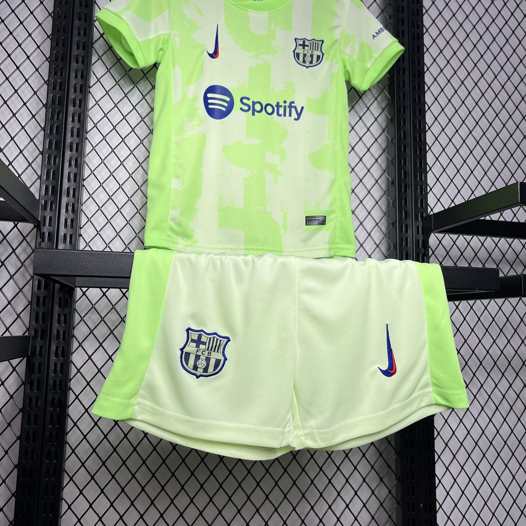 SIUjerseys-Barcelona 24-25 Third Kids Kit