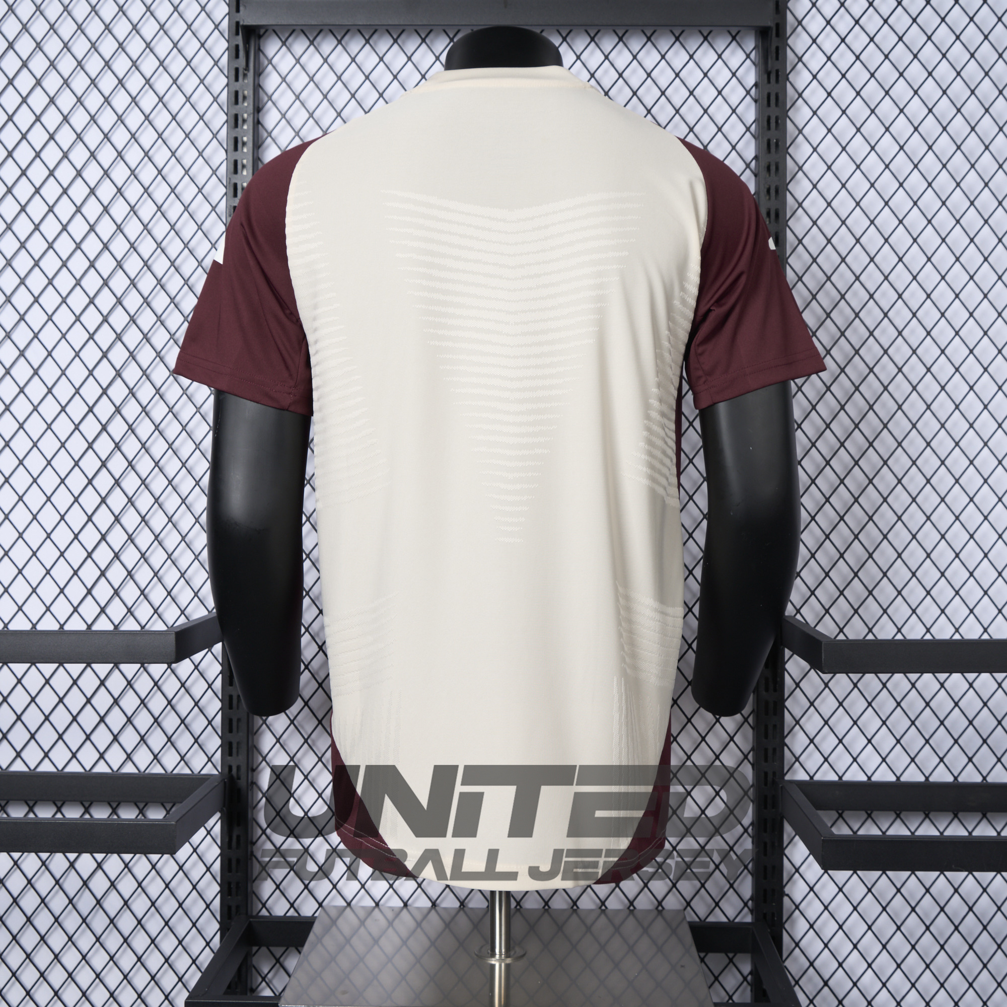 unitedfutballjersey-Bayern Munich 24-25 Apricot & Red Training Jersey - Player Version