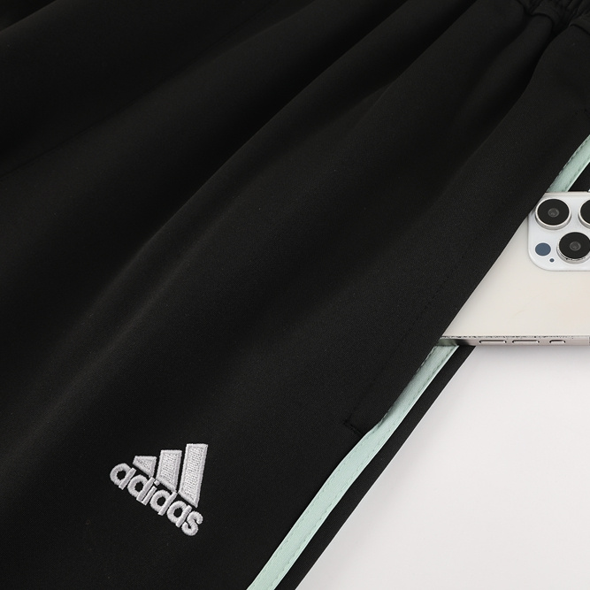 JerseysGala.com | Real Madrid 24-25 Originals LFSTLR Jacket Training Tracksuit - Black and Light Green -Customize Name, Number and Patch | Worldwide Shipping