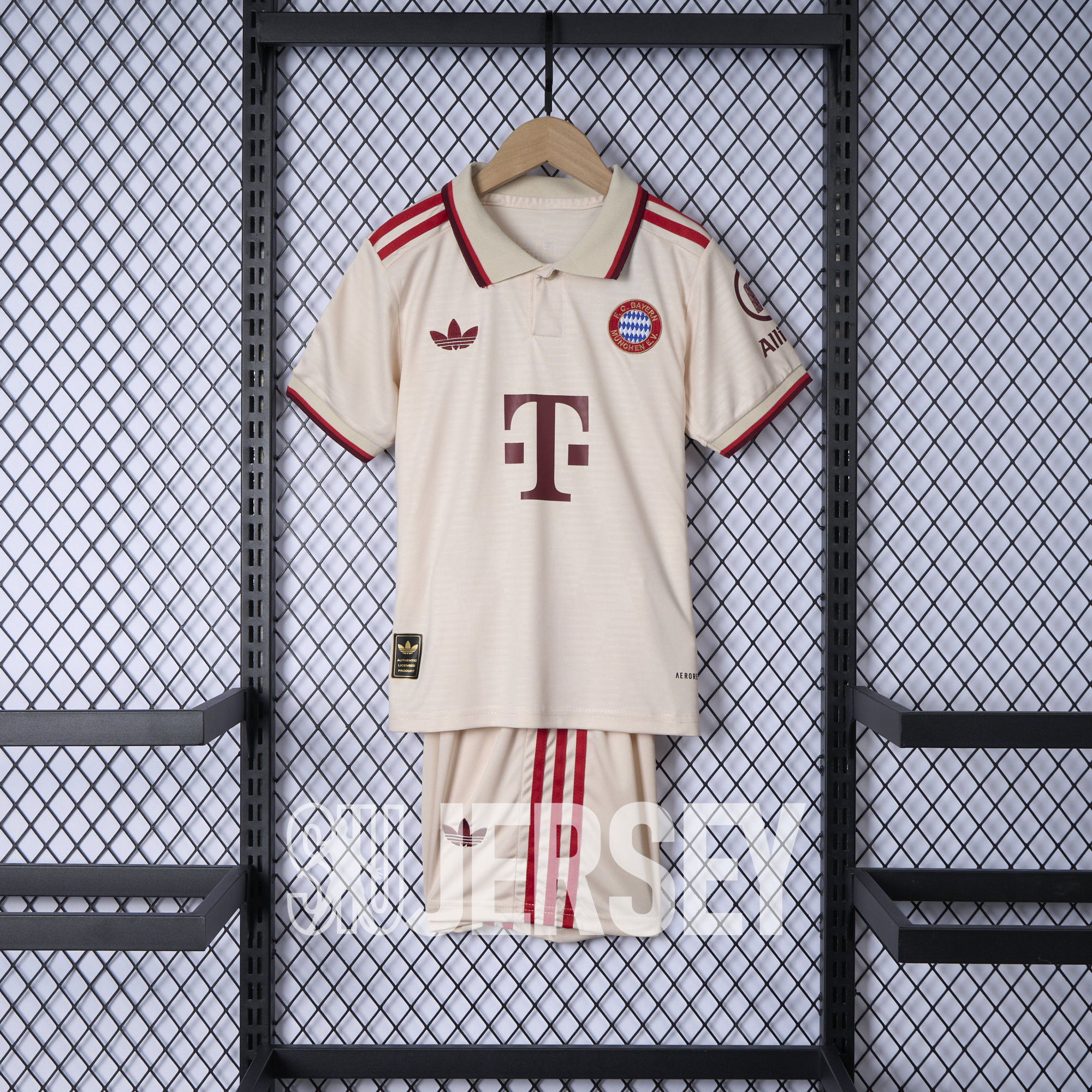 SIUjerseys-Bayern Munich 24-25 Third Kids Kit - Fans Version