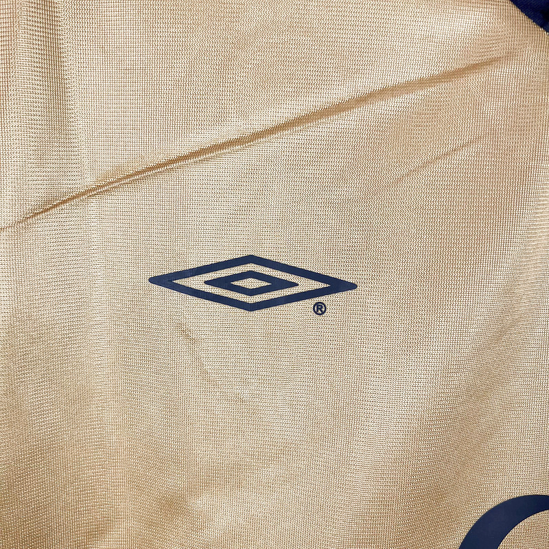 SIUjerseys-Retro Manchester United 01-02 100th Anniversary Special Edition Jersey - Gold