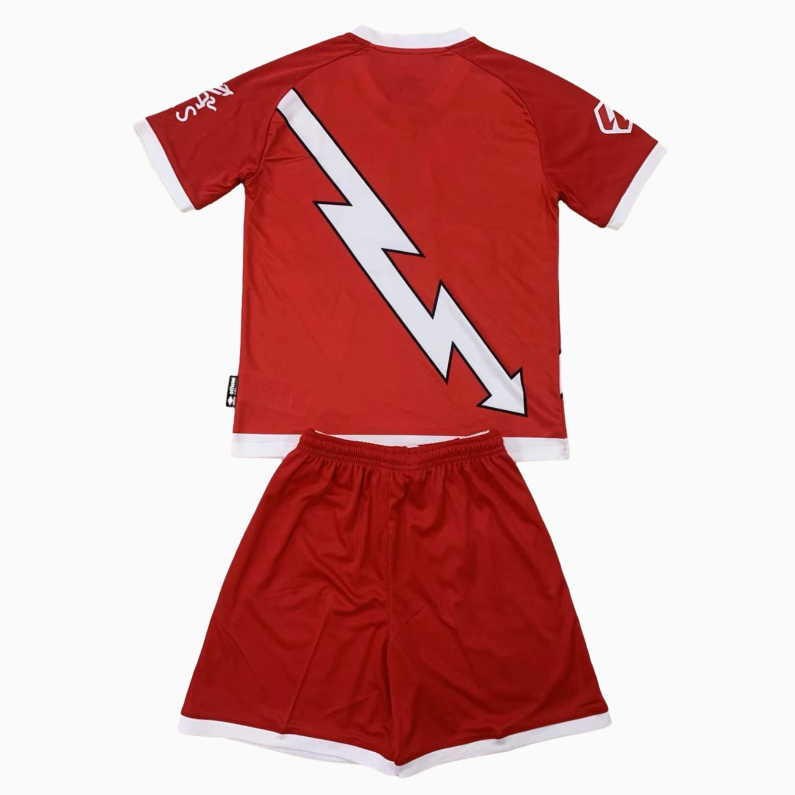 ManixJersey.com | Rayo Vallecano 24-25 Away Men's Adult Jersey Set - Fans Version -Customize Name, Number and Patch | Worldwide Shipping