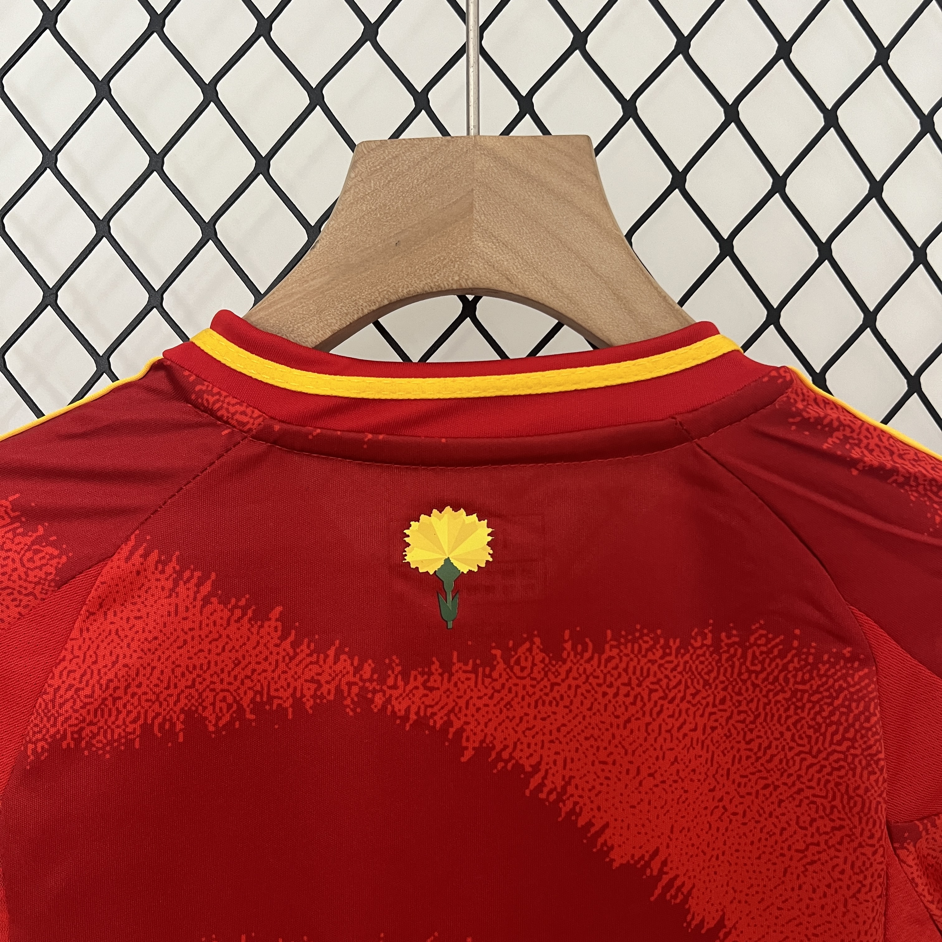 Funinjersey-Spain 2024 Home Stadium Kids Kit