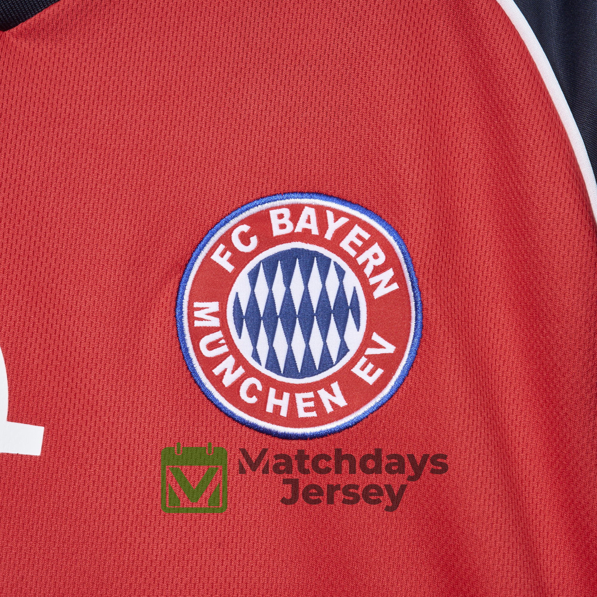 Funinjersey-Retro Bayern Munich 2000-01 Home Long Sleeve Jersey
