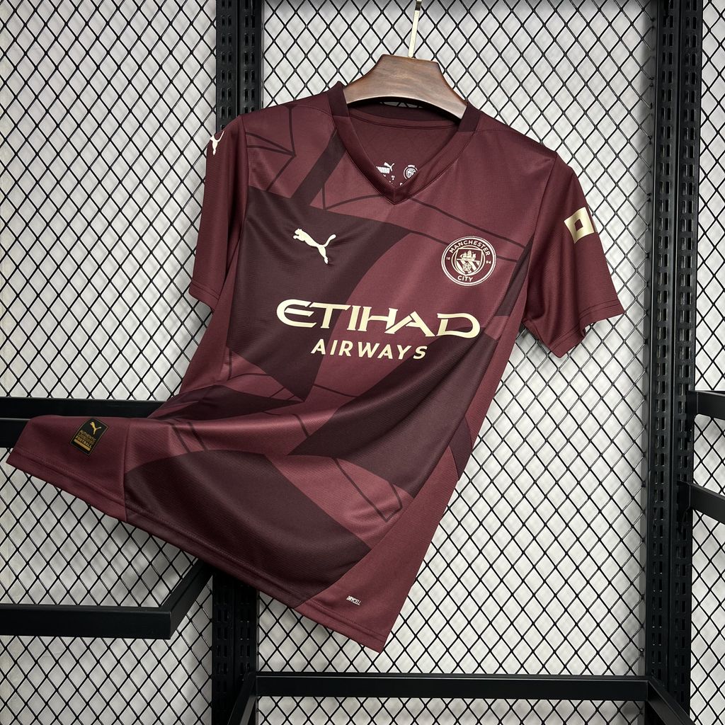 ManixJersey.com | Manchester City 24-25 Third Jersey - Fans Version -Customize Name, Number and Patch | Worldwide Shipping