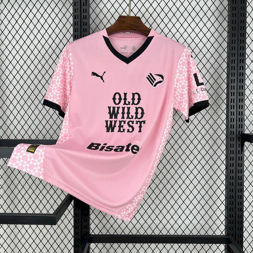 unitedfutballjersey-Palermo 24-25 Home Jersey - Fans Version