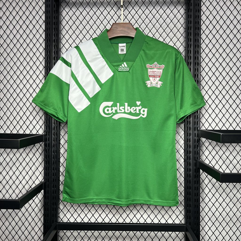 JerseysGala.com | Retro Liver.pool 1992-93 Away Jersey -Customize Name, Number and Patch | Worldwide Shipping