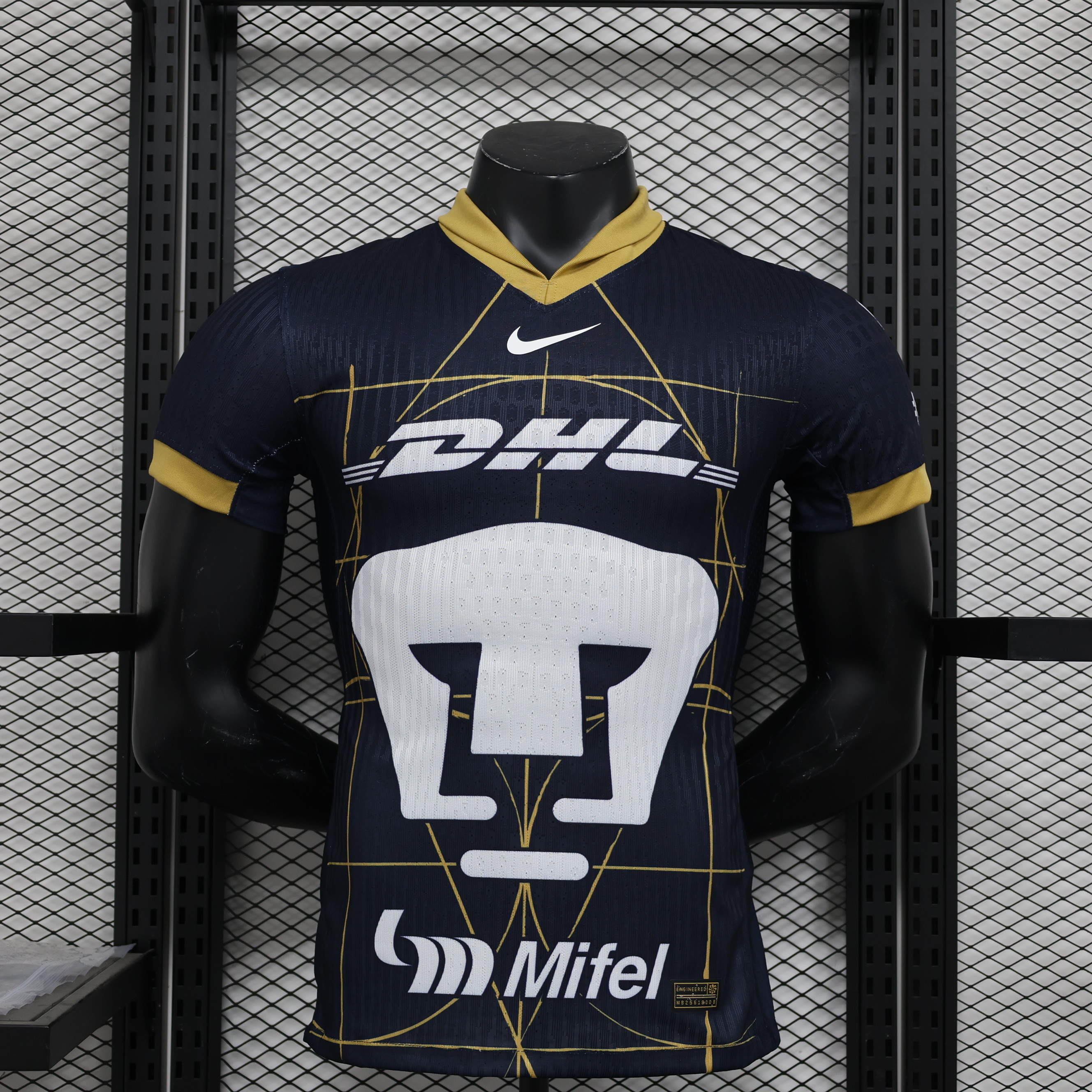 ManixJersey.com | Pumas UNAM 24-25 Away Jersey - Player Version -Customize Name, Number and Patch | Worldwide Shipping