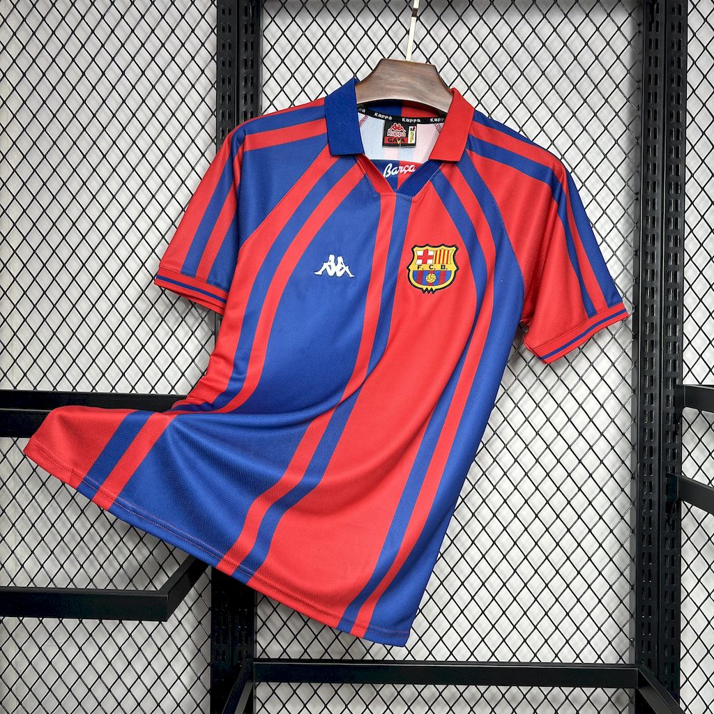 SIUjerseys-Retro Barcelona 1997-98 European Home Jersey