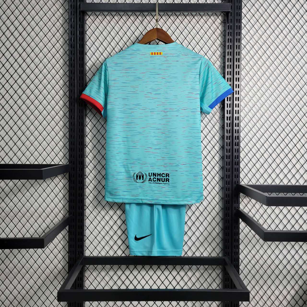 SIUjerseys-Barcelona 23-24 Third Kids Kit