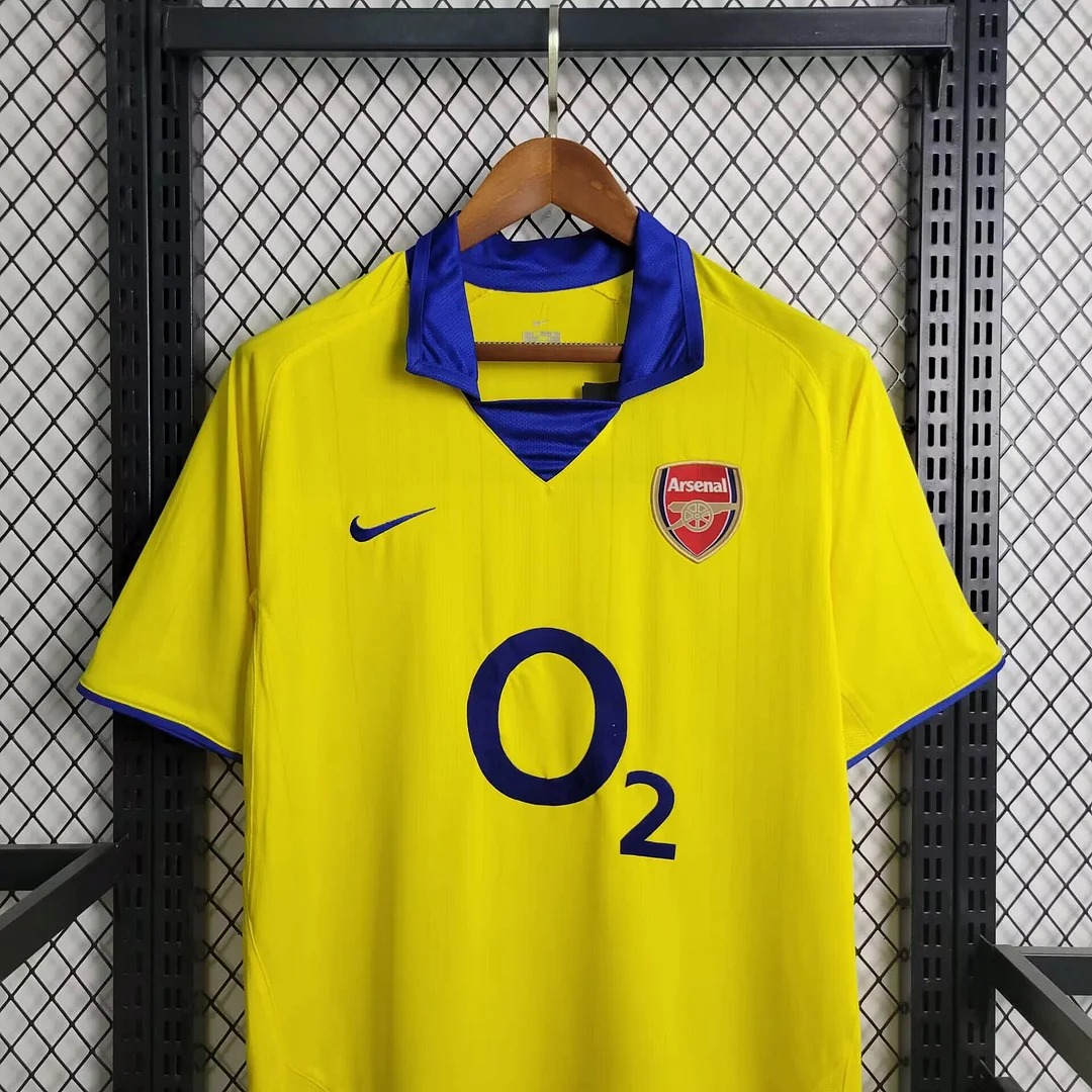 unitedfutballjersey-Retro Arsenal 2003-05 Away Stadium Jersey
