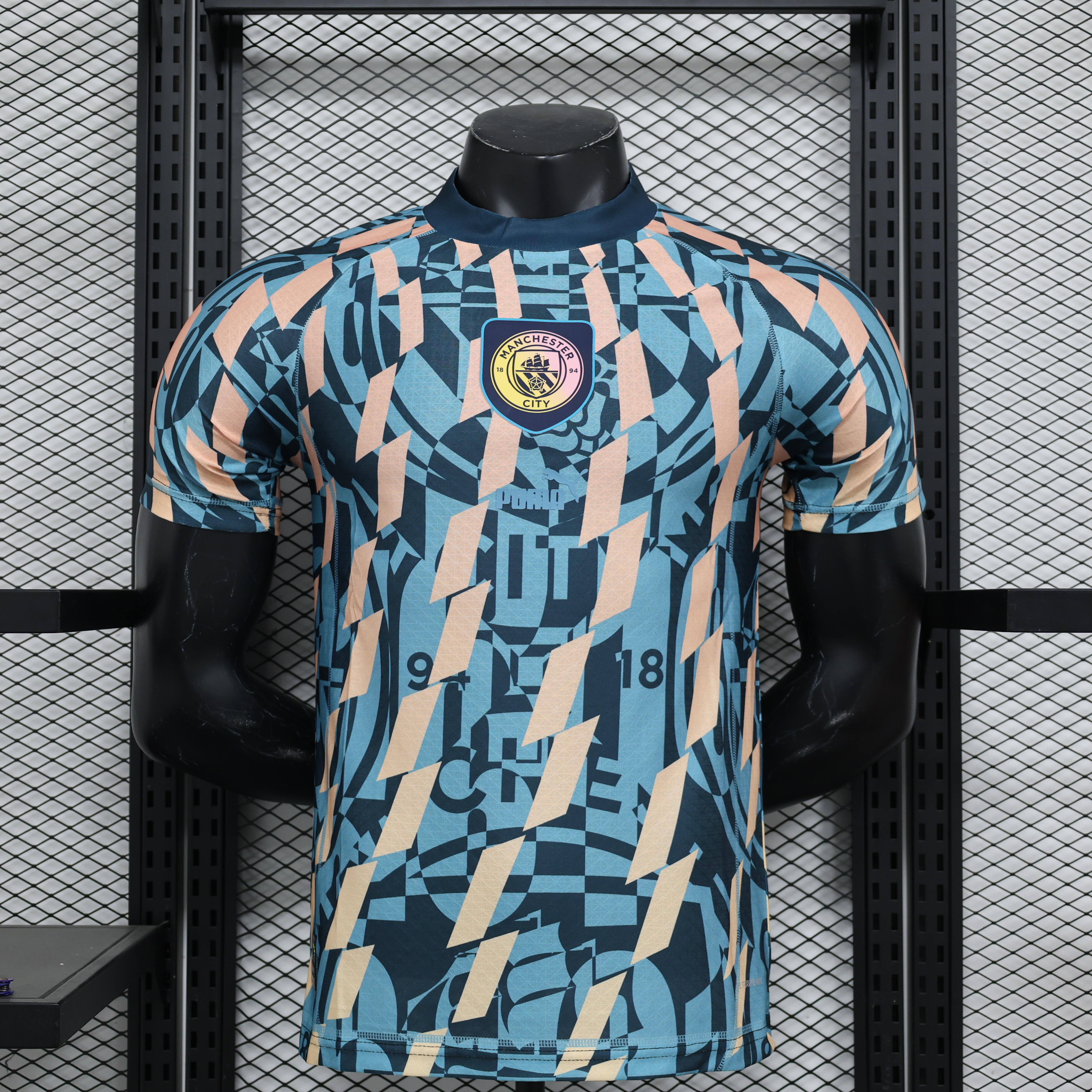 ManixJersey.com | Manchester City 24-25 ftblSTATEMENT Retro Jersey - Player Version -Customize Name, Number and Patch | Worldwide Shipping