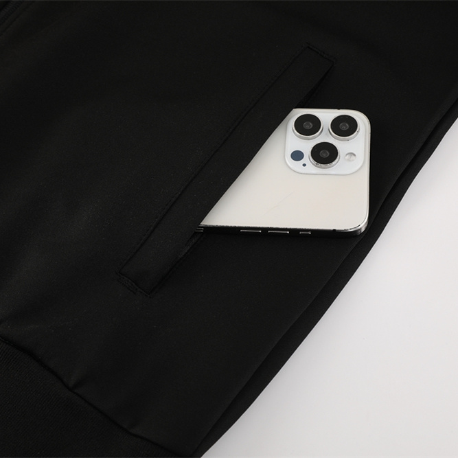 ManixJersey.com | Manchester United 24-25 Jacket Training Tracksuit - Black -Customize Name, Number and Patch | Worldwide Shipping