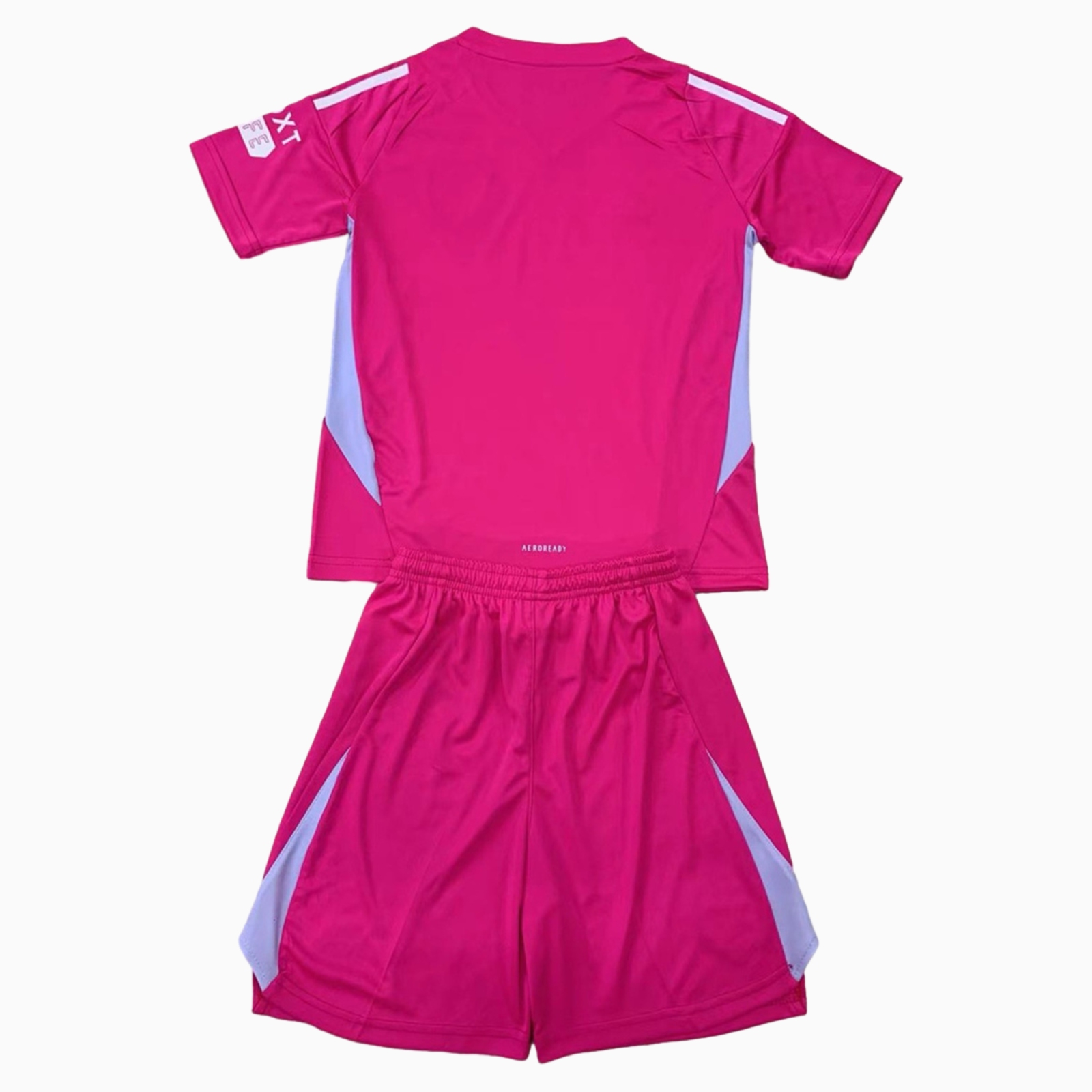 ManixJersey.com | Leeds United 24-25 Pink Goalkeeper Kids Kit -Customize Name, Number and Patch | Worldwide Shipping