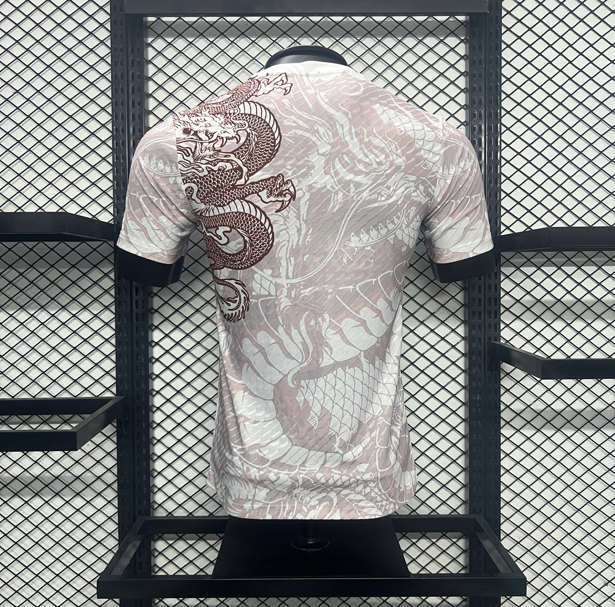 JerseysGala.com | Real Madrid 24-25 Red Dragon Special Edition White Jersey - Player Version -Customize Name, Number and Patch | Worldwide Shipping