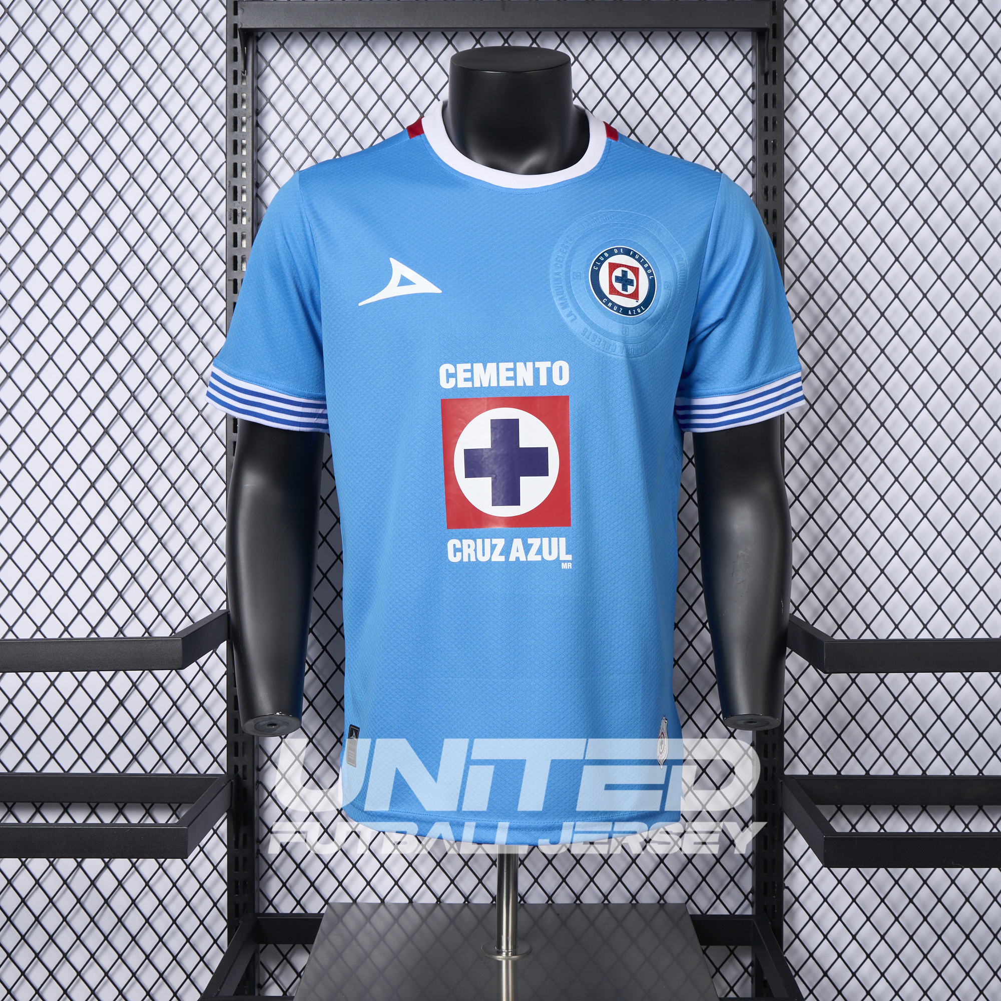 foot-Cruz Azul 24-25 Home Stadium Jersey - Player Version