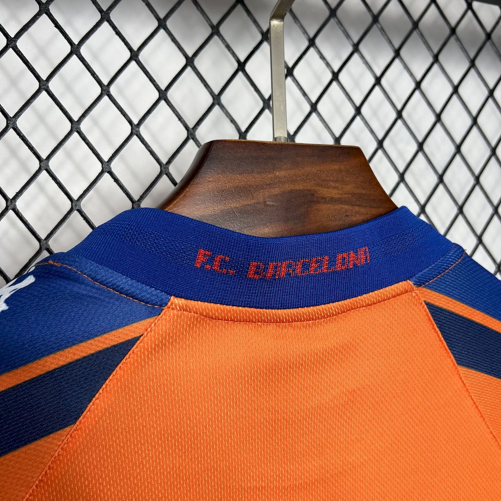 ManixJersey.com | Retro Barcelona 1997-98 Away Jersey -Customize Name, Number and Patch | Worldwide Shipping