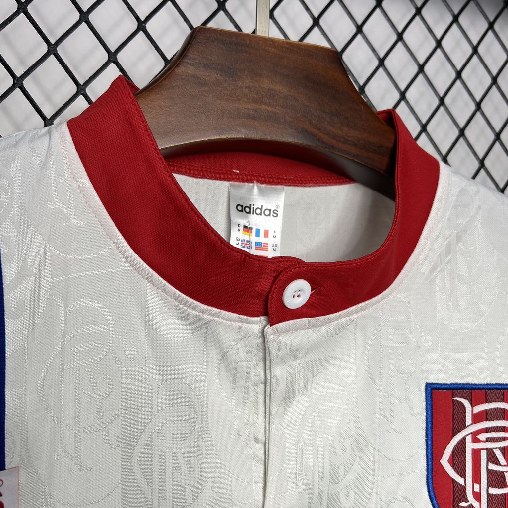 ManixJersey.com | Retro Glasgow Rangers 1996-97 Away Stadium Jersey -Customize Name, Number and Patch | Worldwide Shipping