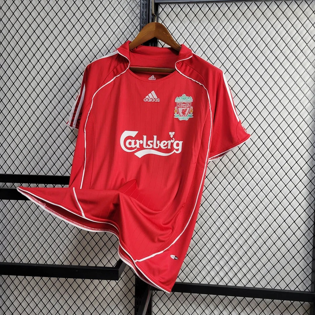 ManixJersey.com | Retro Liver.pool 2006-07 Home Stadium Jersey -Customize Name, Number and Patch | Worldwide Shipping