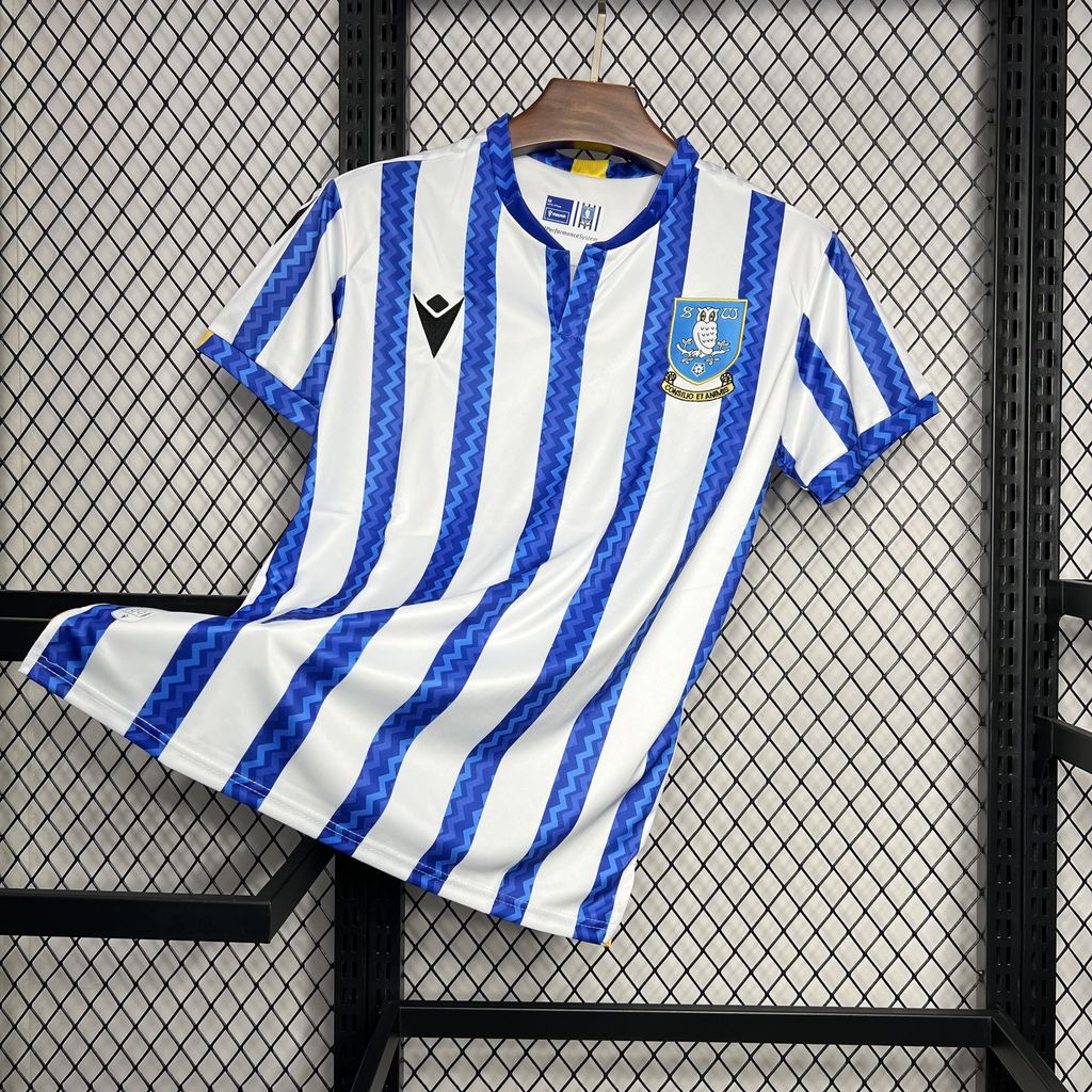 unitedfutballjersey-Sheffield Wednesday 24-25 Home Stadium Jersey - Fans Version