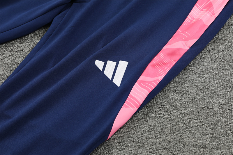 JerseysGala.com | Real Madrid 24-25 Long Sleeve Training Set - Blue Dragon -Customize Name, Number and Patch | Worldwide Shipping