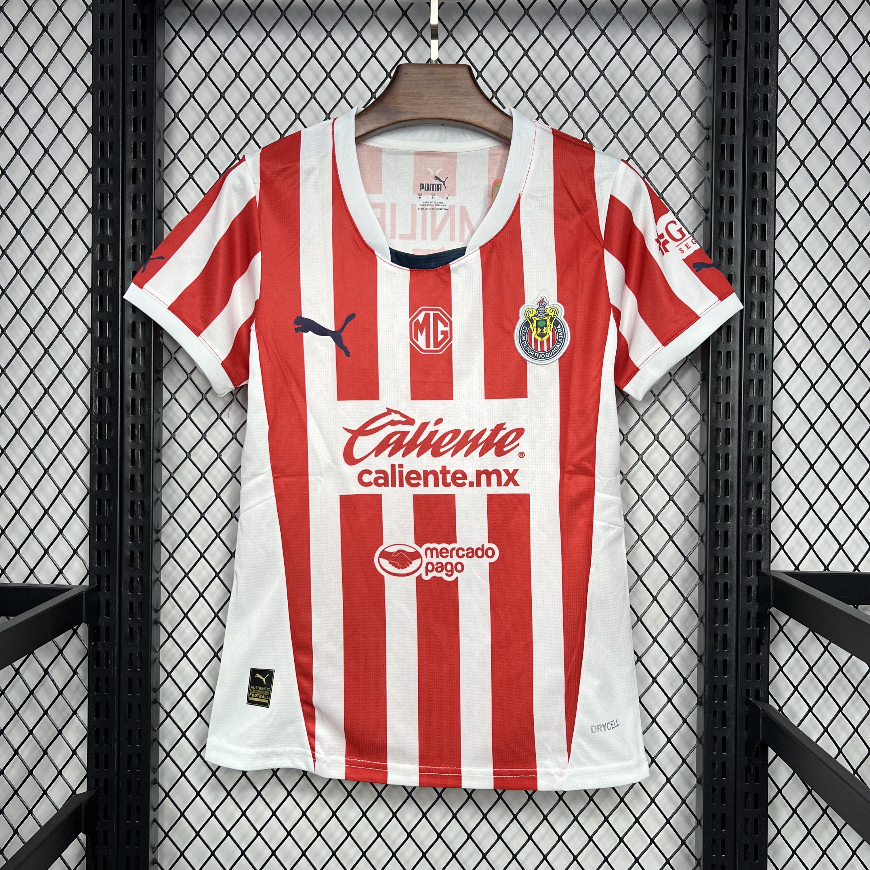 ManixJersey.com | Women's Chivas de Guadalajara 24-25 Home Stadium Jersey -Customize Name, Number and Patch | Worldwide Shipping