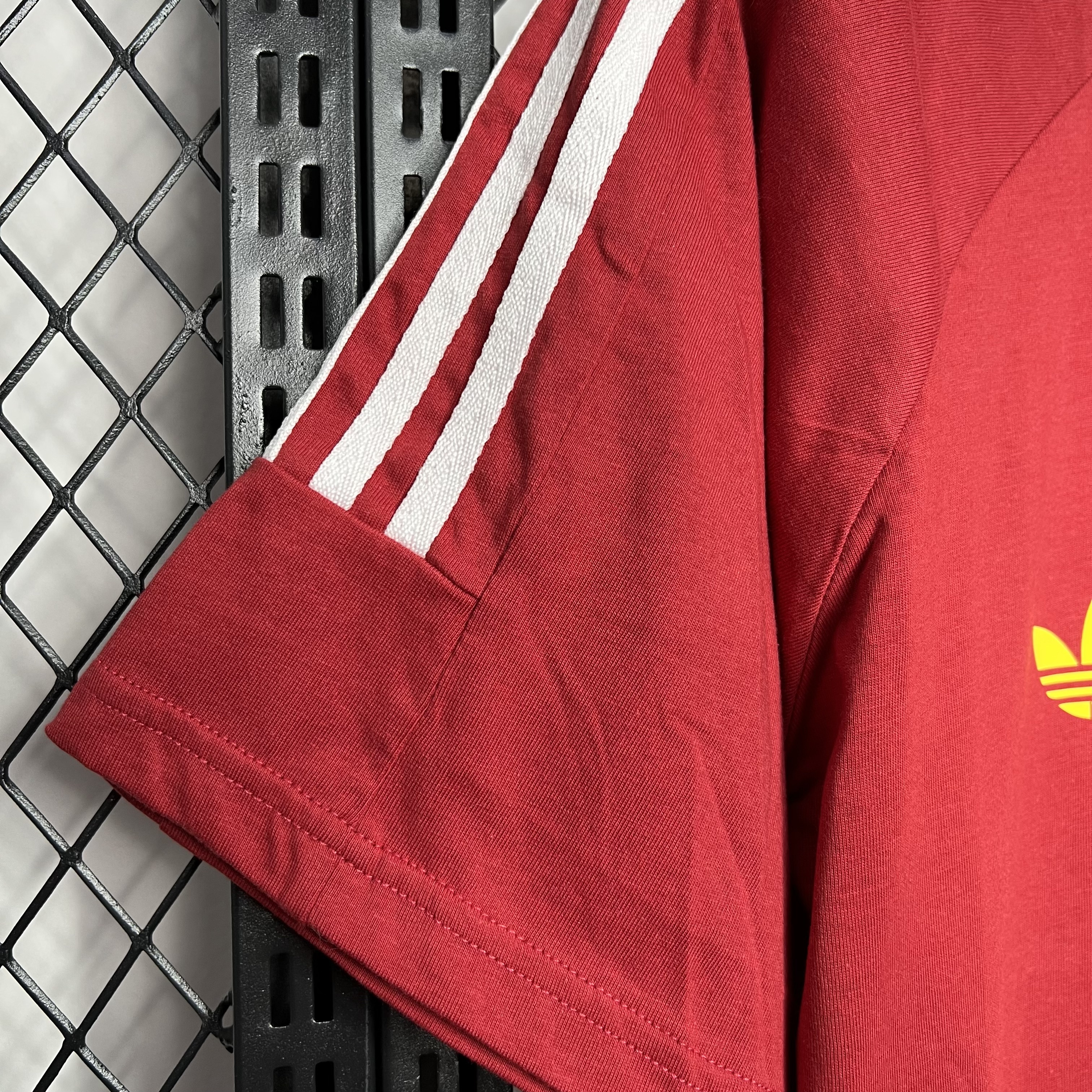 Spain 2024 Euro Red Retro Style Jersey - Fans Version:football jersey mysite: unitedjerseyfootball 邓江浪:football