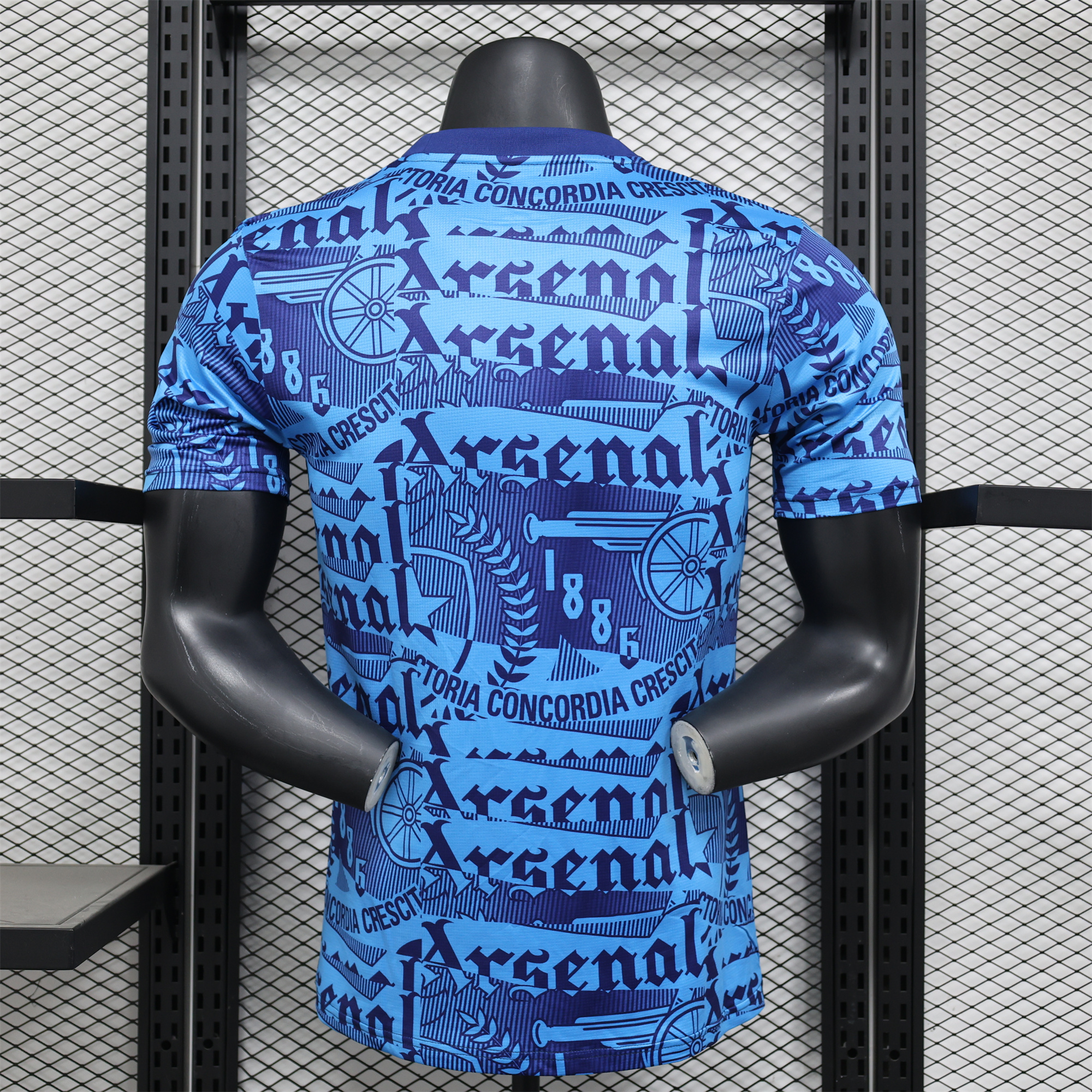 ManixJersey.com | Arsenal 24-25 Blue 1986 Special Edition Jersey - Player Version -Customize Name, Number and Patch | Worldwide Shipping