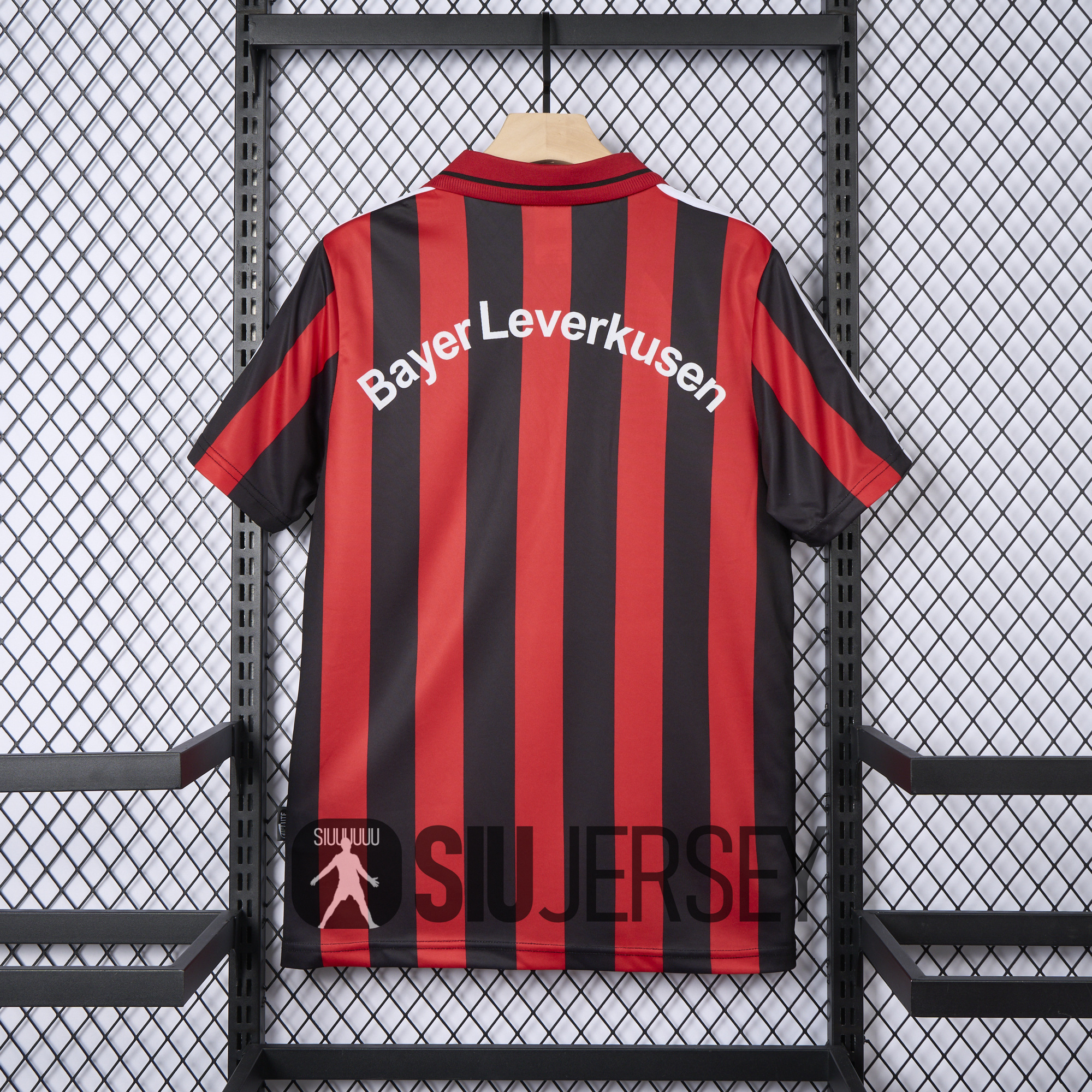 SIUjerseys-Retro Bayer 04 Leverkusen 2001-02 Home Jersey