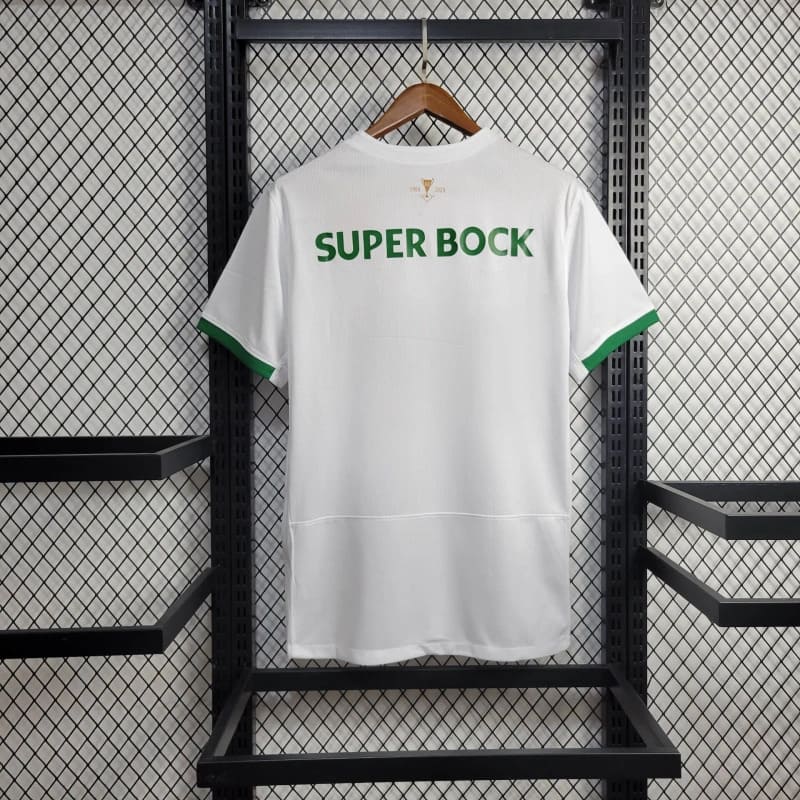 unitedfutballjersey-Sporting CP 24-25 Away UEFA Cup Winners' Cup Jersey - Fans Version