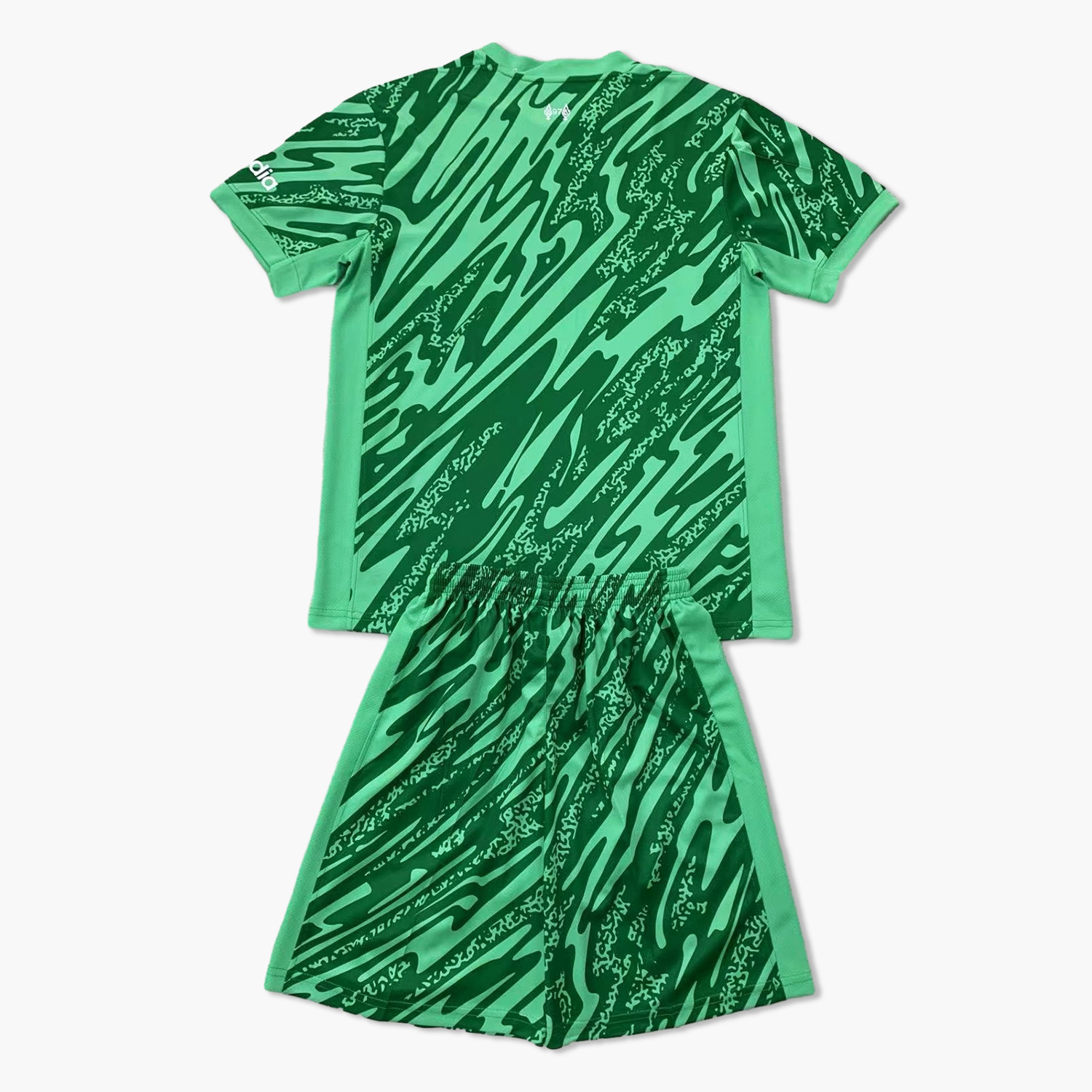 ManixJersey.com | Liver.pool 24-25 Fruit Green Goalkeeper Kids Kit -Customize Name, Number and Patch | Worldwide Shipping