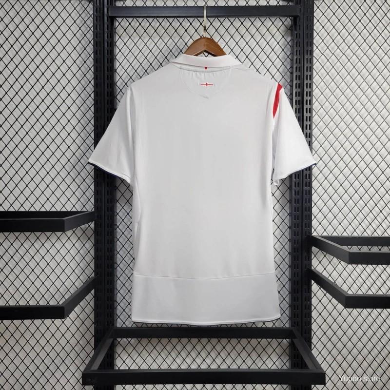 foot-Retro England 2006 Home Stadium Jersey