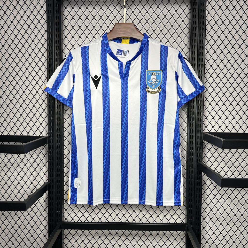 unitedfutballjersey-Sheffield Wednesday 24-25 Home Stadium Jersey - Fans Version