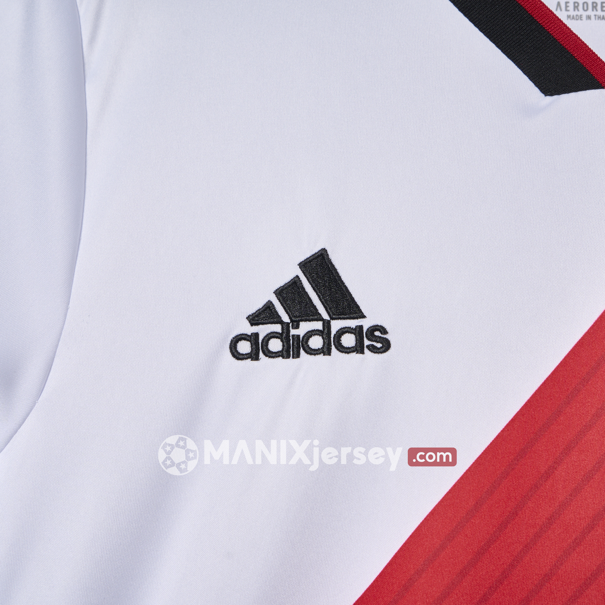 ManixJersey.com | Retro River Plate 2018-19 Home Jersey -Customize Name, Number and Patch | Worldwide Shipping