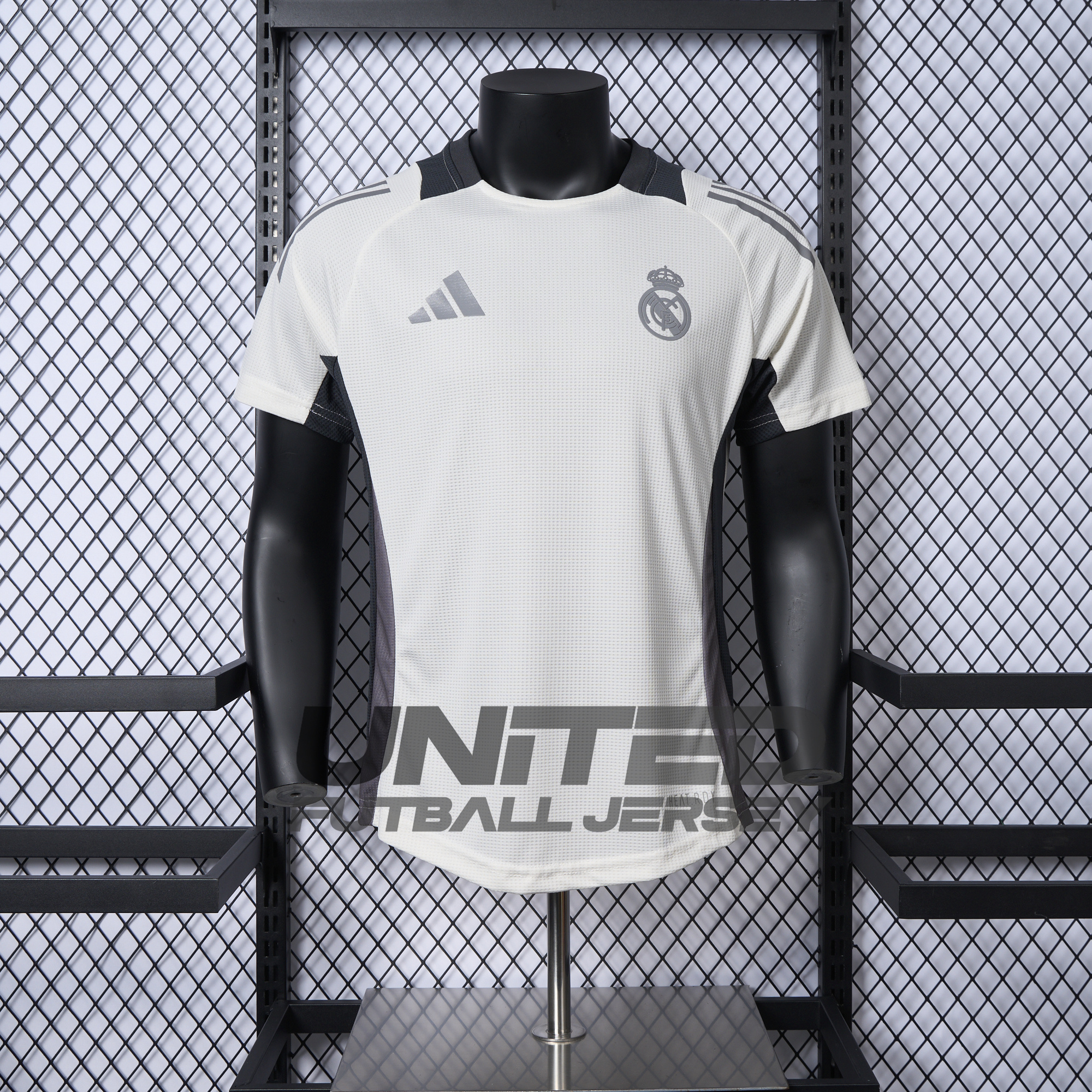 foot-Real Madrid 24-25 White Training Jersey - Player Version