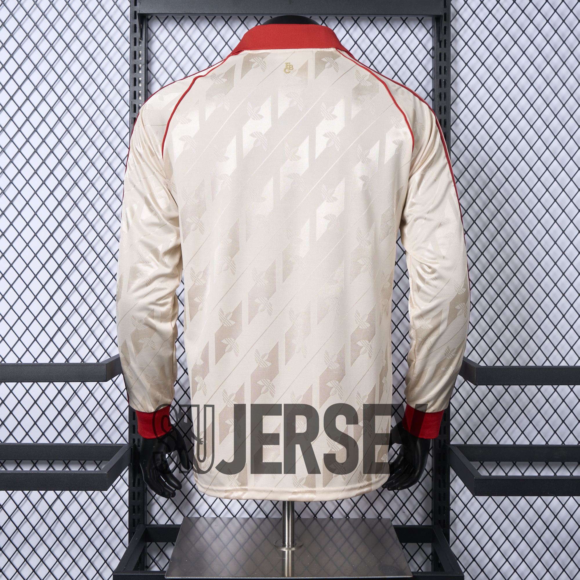 SIUjerseys-Bayern Munich 24-25 Originals LFSTLR Long Sleeve Off White Jersey - Player Version