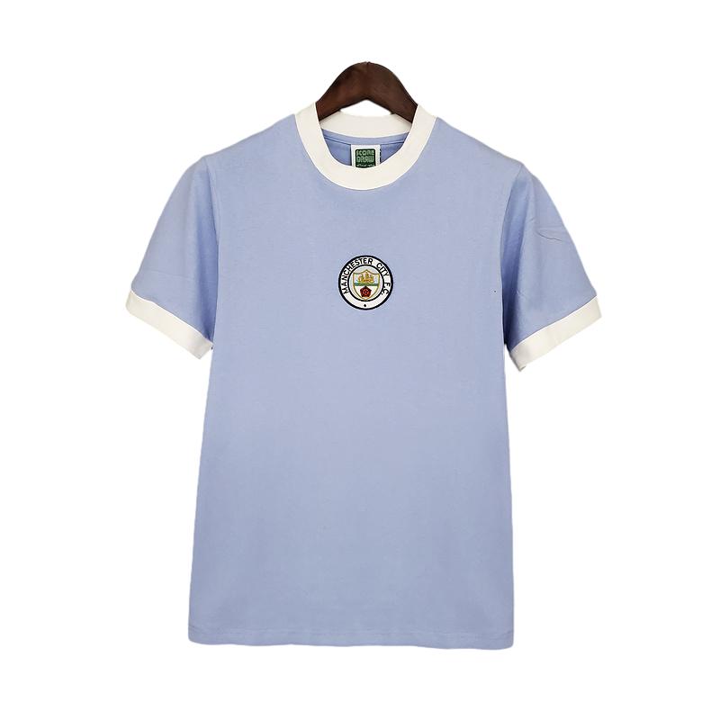 SIUjerseys-Retro Manchester City 1972 Home Stadium Jersey