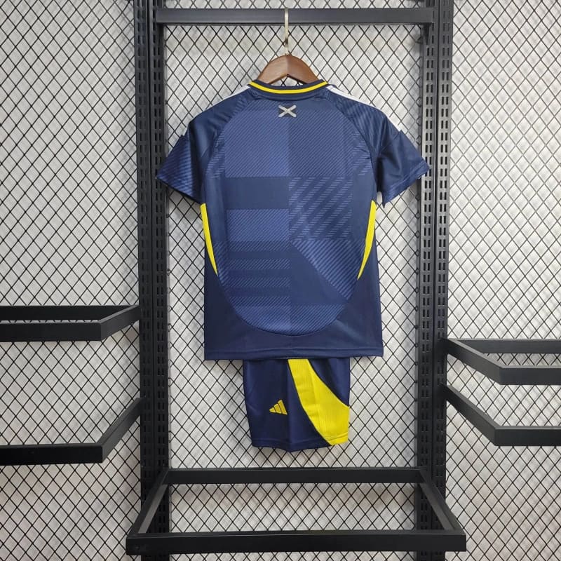 ManixJersey.com | S-c-o.t l.a-n.d 2024 Home Stadium Kids Kit -Customize Name, Number and Patch | Worldwide Shipping