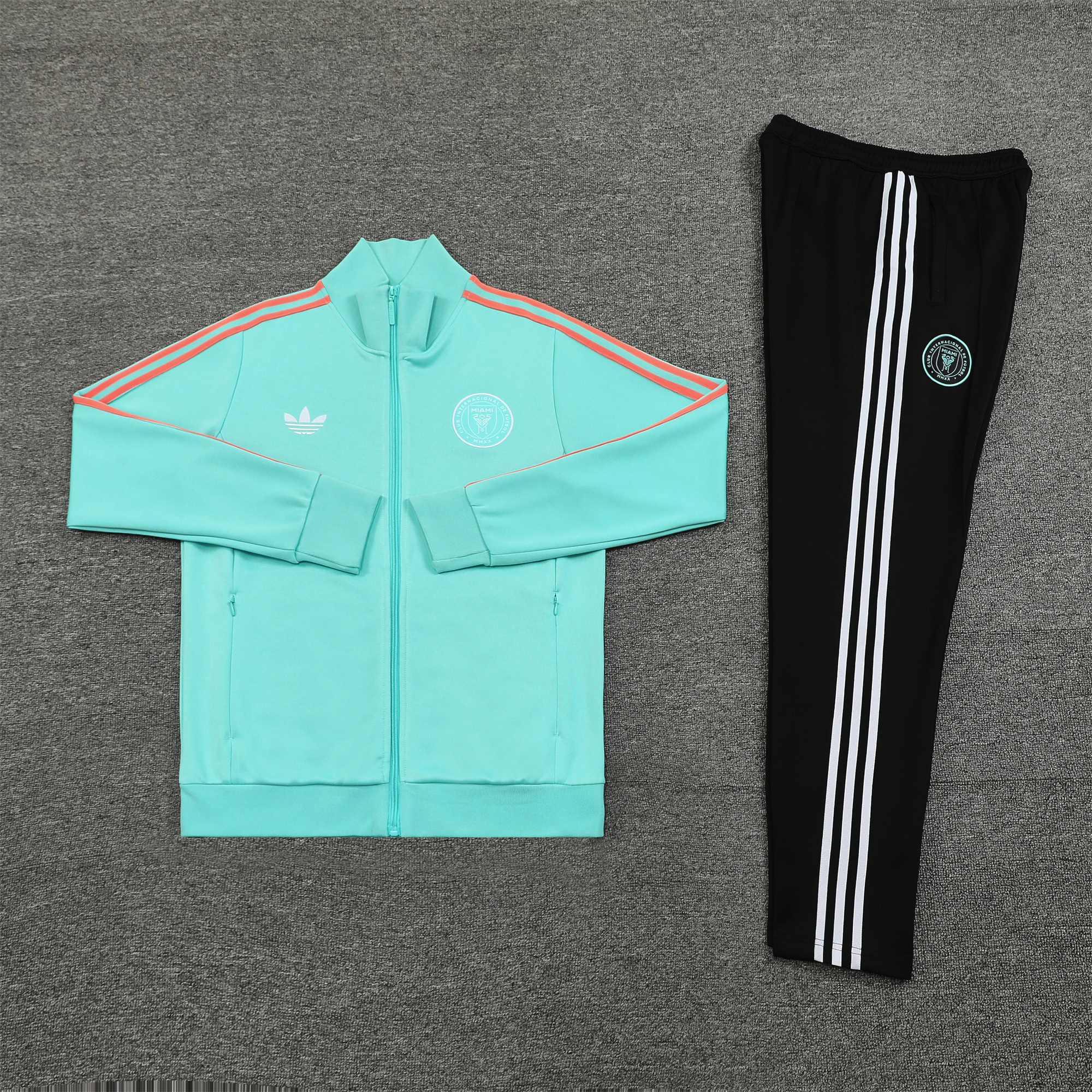 ManixJersey.com | INT M.A.M 24-25 Jacket Training Tracksuit - Cyan-blue -Customize Name, Number and Patch | Worldwide Shipping