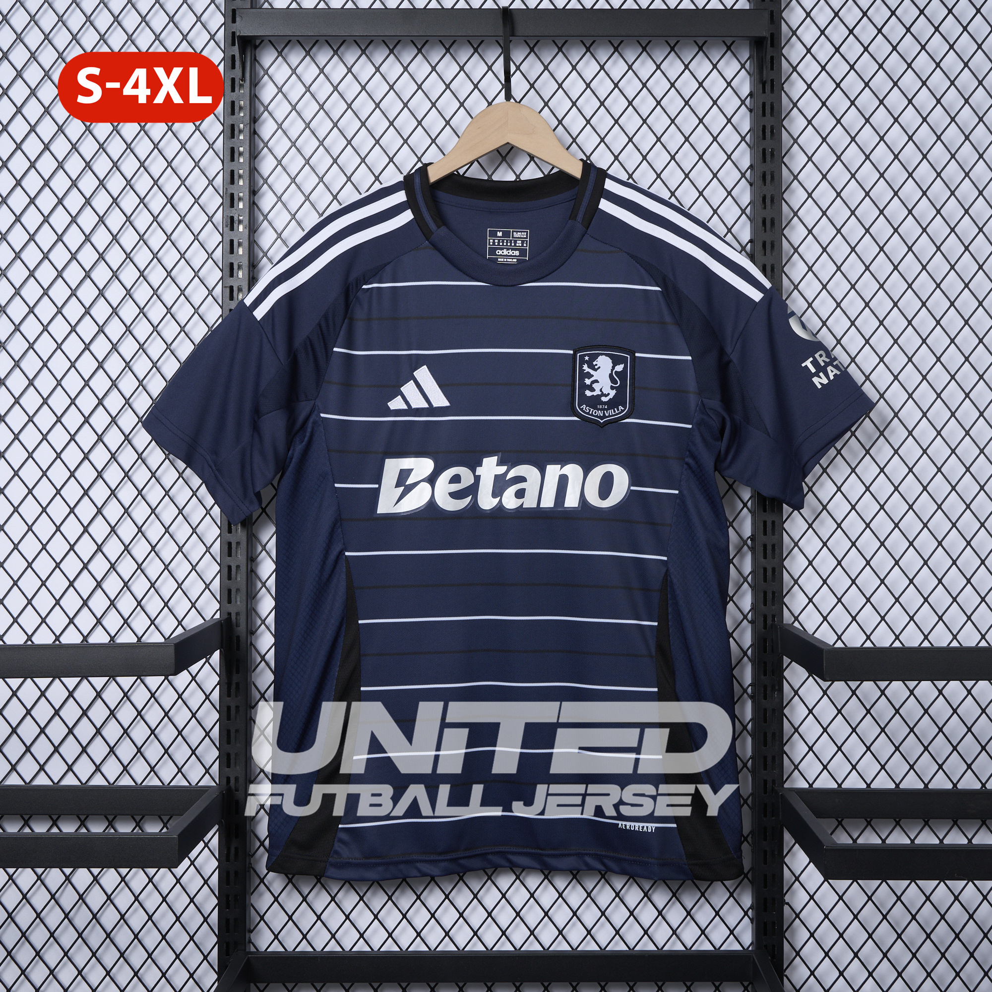 unitedfutballjersey-Aston Villa 24-25 Third Jersey - Fans Version