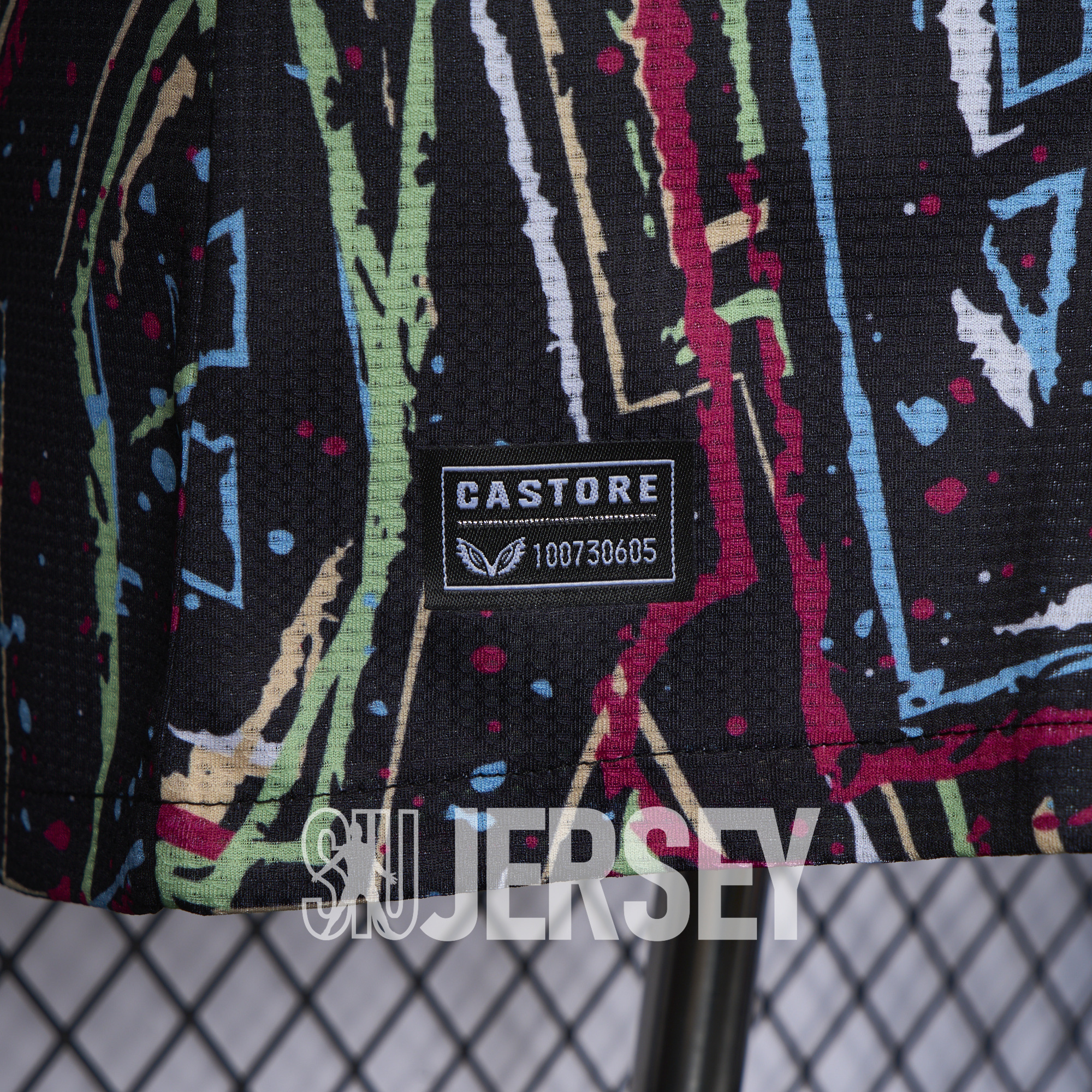 SIUjerseys-Bayer 04 Leverkusen 24-25 Black Graffiti Special Edition Jersey - Player Version