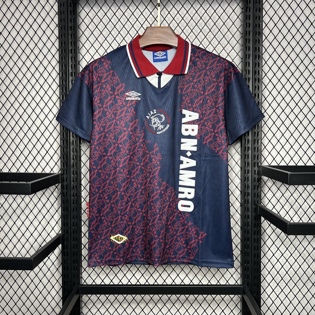 JerseysGala.com | Retro Ajax 1994-95 Away Jersey -Customize Name, Number and Patch | Worldwide Shipping