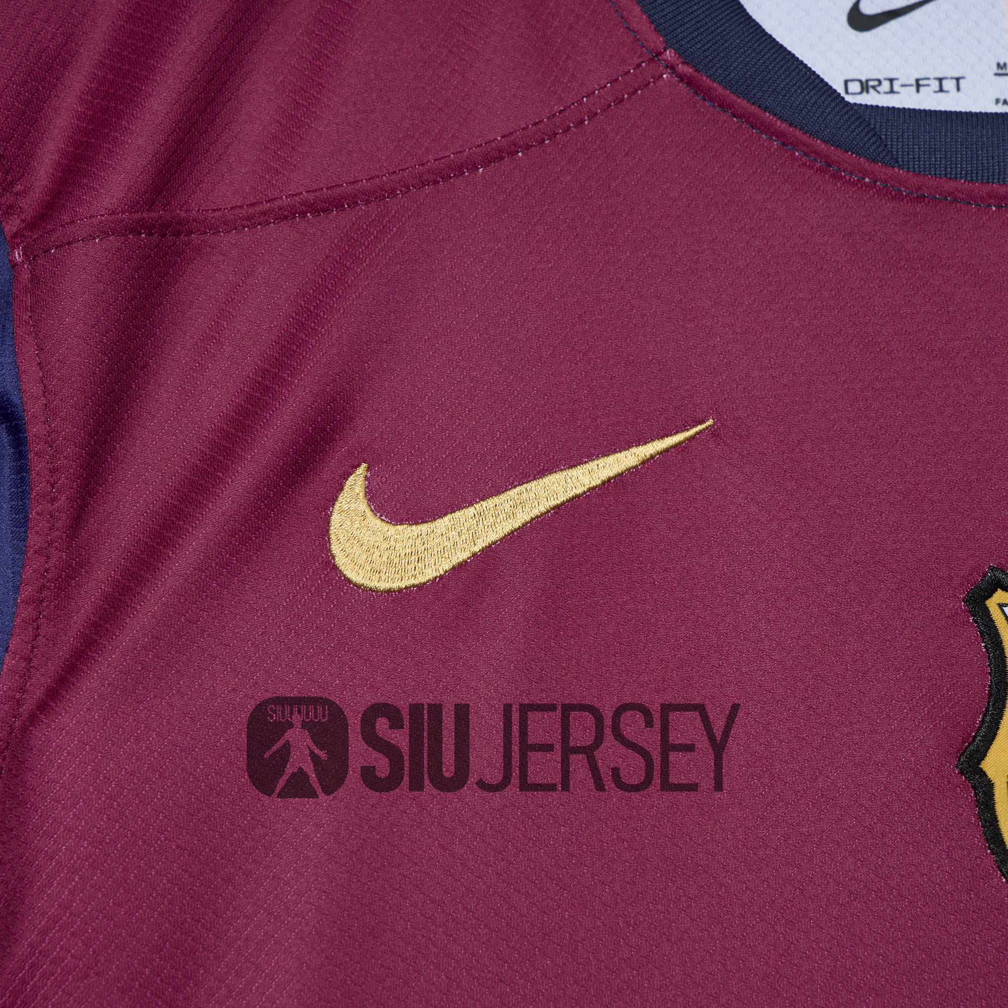 SIUjerseys-Barcelona 24-25 Home Unsponsored Jersey - Fans Version