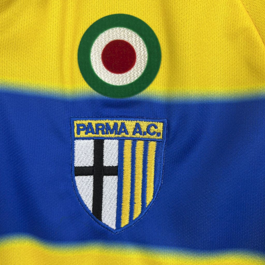 JerseysGala.com | Retro Parma 1999-00 Home Jersey - Fans Version -Customize Name, Number and Patch | Worldwide Shipping