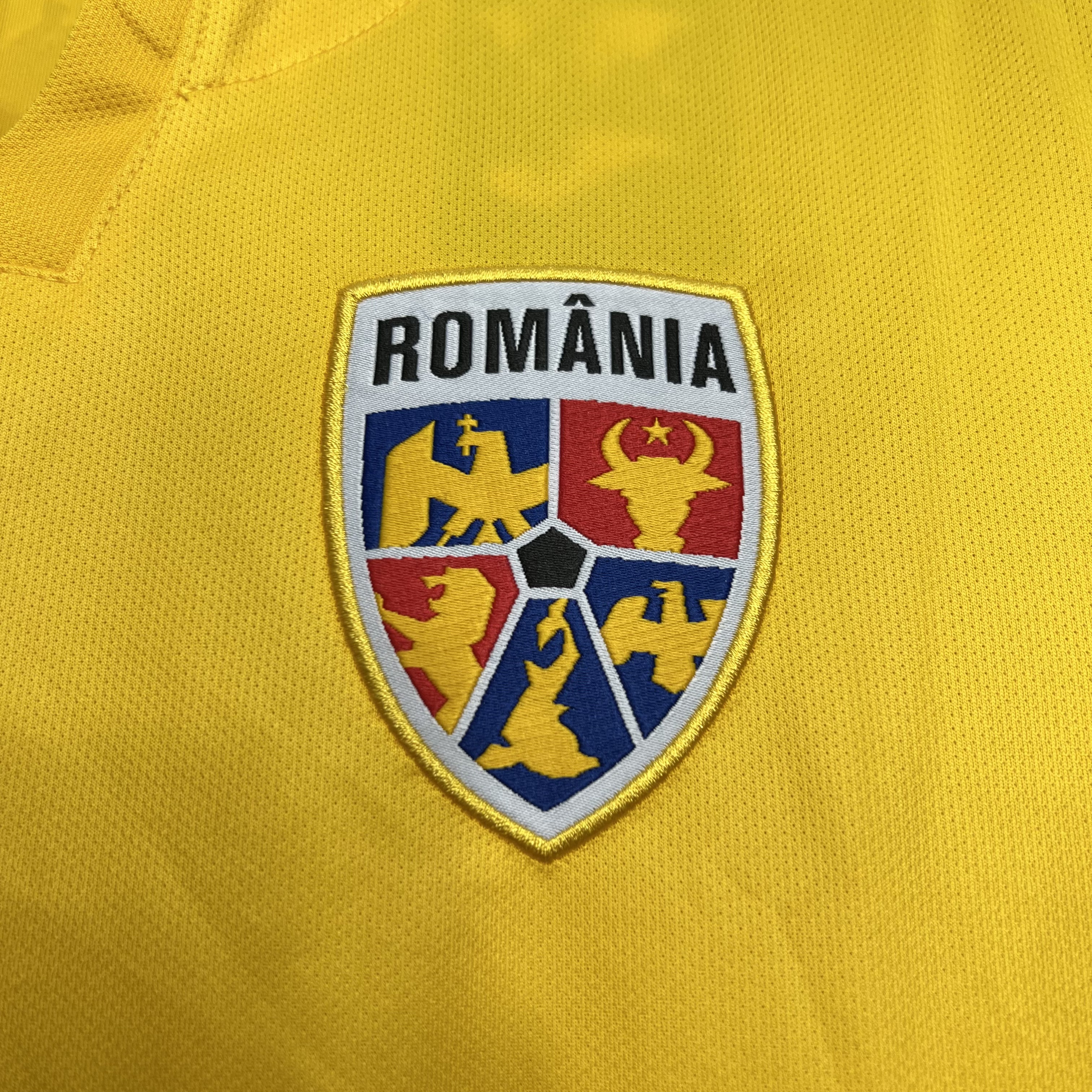 ManixJersey.com | Romania 2024 Home Stadium Jersey - Fans Version -Customize Name, Number and Patch | Worldwide Shipping
