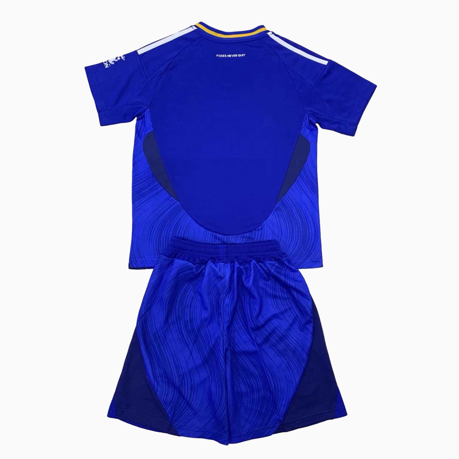 ManixJersey.com | Leicester City 24-25 Home Men's Adult Jersey Set - Fans Version -Customize Name, Number and Patch | Worldwide Shipping