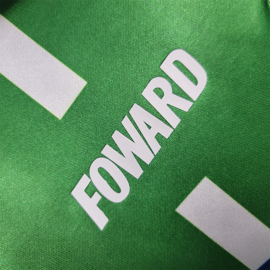 SIUjerseys-Retro Palmeiras 1992 Home Stadium Jersey